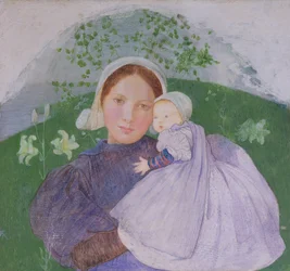 Mutter und Kind, ca. 1899